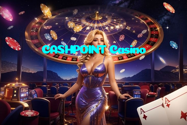 CASHPOINT Casino casino presented on mobile device in Pakistan with slots and live games